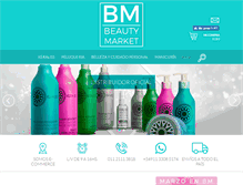 Tablet Screenshot of beautymarket.com.ar