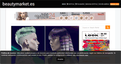 Desktop Screenshot of beautymarket.es